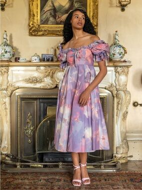 Fanciful Doll | ☁️ Cathedral Clouds Parlour Games Dress Size M NWT